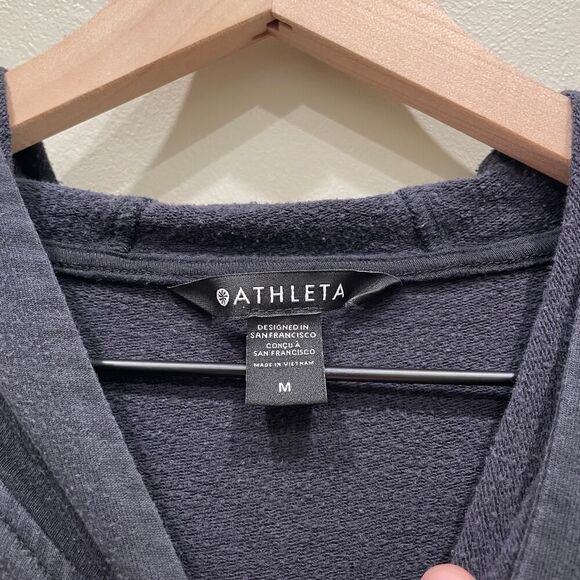 Athleta Balance Hoodie Black - Size: Medium - Picture 3 of 6